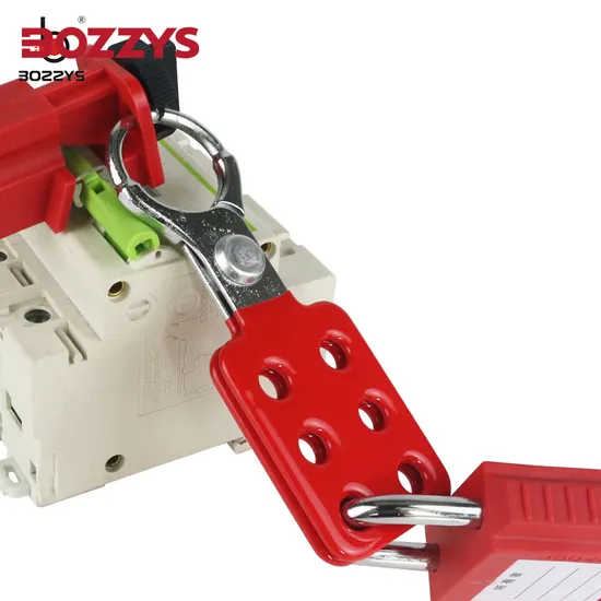 25mm グループロックアウトハスプ（6穴）