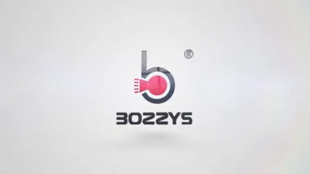 Bozzys ナイロン レッドハンドル スチール素材 安全ロックアウト留め金 8mmフック付き