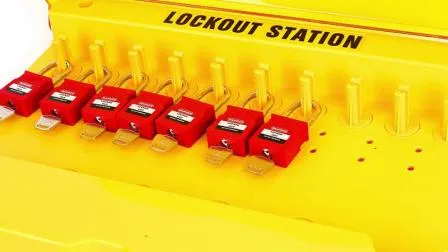 ポータブル産業用電気ロックアウトタグアウト安全南京錠ステーション