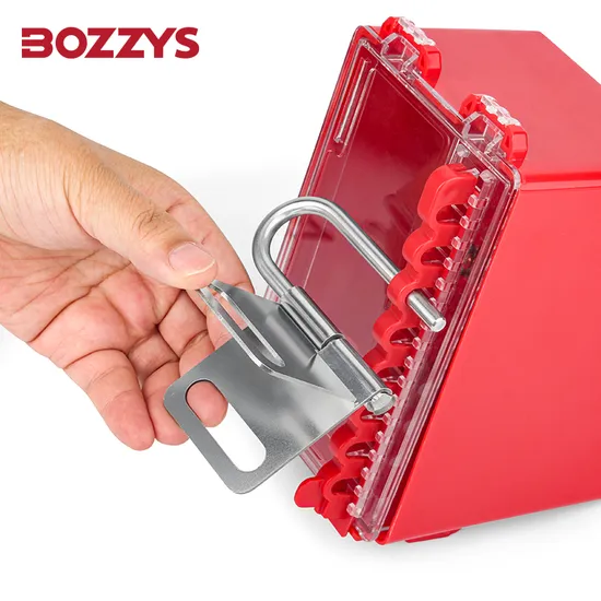 頑丈なスチール製バタフライグループロックアウトハスプ